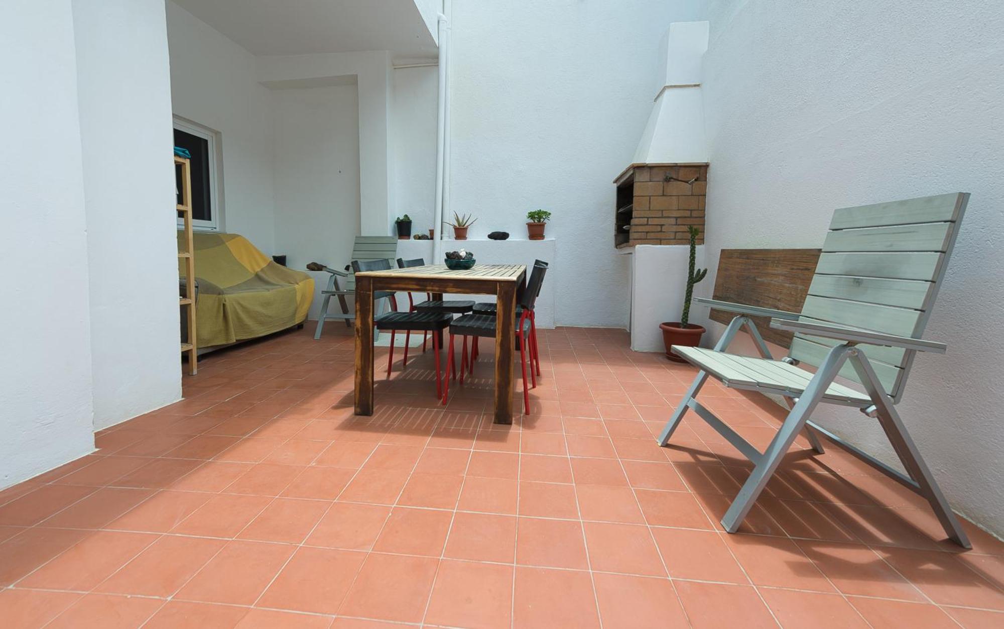 Casa Marysol Tamaduste 12M From The Sea, Terrace & Bbq Exterior photo